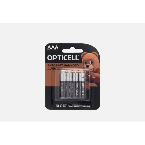 OPTICELL Батарейки AAA 4шт