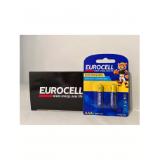 Eurocell Батарейки цинк-углеродные АAА 2шт (мизинчиковые)