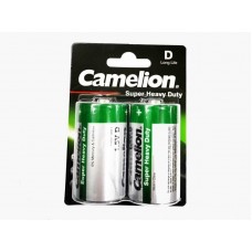 Батарейка бочка R20-BP2G цена за 2 шт Camelion