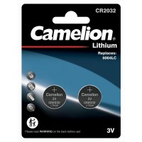 Батарейка литиевая CR2032 BL-2 (CR2032-BР2 3V) цена за 2 шт Camelion