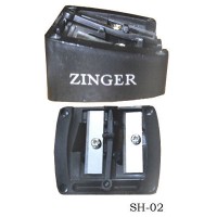 Zinger точилка SH-02 2-х сторонняя чёрная