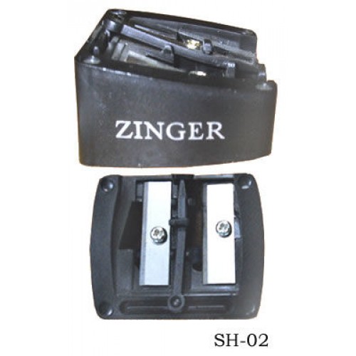 Zinger точилка SH-02 2-х сторонняя чёрная