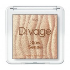 Divage Хайлайтер для лица запеченный Glow Sense Baked Highlighter тон 03
