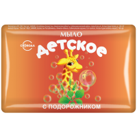 Детское мыло 100г.с подорожником С717   СКИДКА