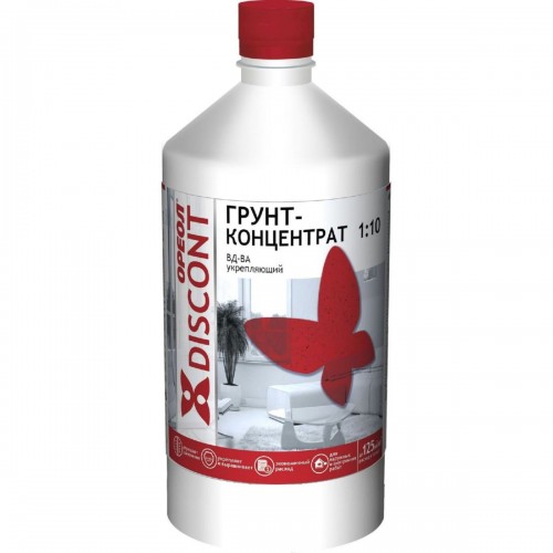 Грунт-концентрат ОРЕОЛ укрепляющий для наруж. и внутр.работ 1кг