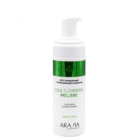 ARAVIA Professional мусс очищающий с охл.эффектом с алоэ вера и аллантоином,160 мл/8