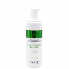 ARAVIA Professional мусс очищающий с охл.эффектом с алоэ вера и аллантоином,160 мл/8