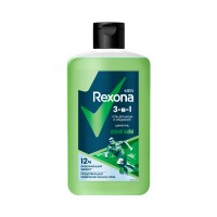 REXONA MEN Гель для душа/умывание/шампунь 3в1 490мл Дикий лайм