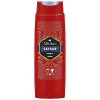 OLD SPICE Гель для душа+шампунь 400мл 2в1 Captain SKU