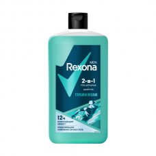 REXONA MEN Гель для душа и шампунь 2в1 750мл Глубина океана