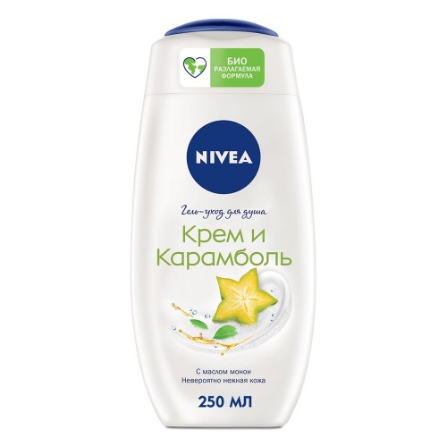 Нивея гель д/душа 250мл Крем Карамболь