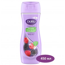 Дуру Гель для душа 450мл Organic Fruits Спелая малина