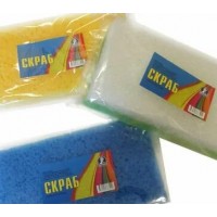 Губка банная жесткая Скраб