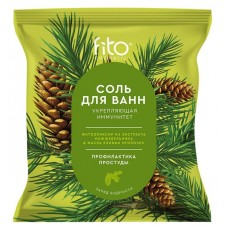 Соль д/ванн 500гр Укрепляющая иммунитет ELIXIRICA