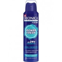 Deonica  антиперсперант муж. Power Fresh 150мл (спрей)