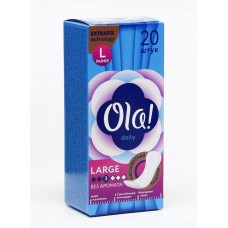 ОЛА ежедневные прокладки Дейли Large 20шт