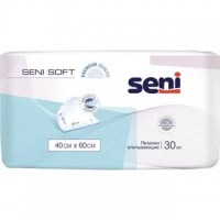 Белла пеленки впитывающие одноразовые Seni Soft Normal 40 x 60см., 30шт.