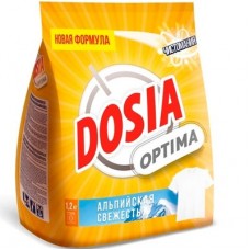 ДОСЯ 1,2кг Стиральный порошок Альпийская свежесть Optima (универсал)