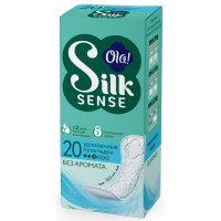 ОЛА ежедневные прокладки Дейли 20шт Silk Sense