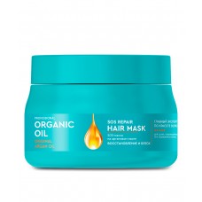 Маска д/волос 270мл SOS Восстановление и блеск на Аргановом масле Professional Organic Oil