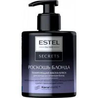 Тонирующая маска-блеск для холодных оттенков блонд  РОСКОШЬ БЛОНДА ESTEL SECRETS 275мл