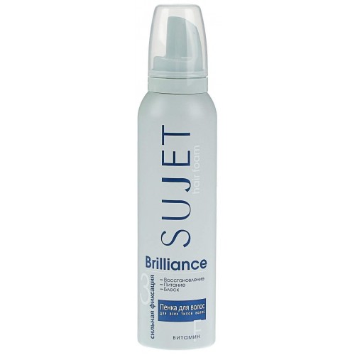 СЮЖЕТ пенка для волос Brilliance, 160мл (210см3) СФ