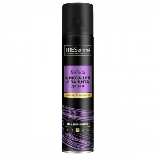 TRESEMME лак для волос Гибкая фиксация и защита 250мл (12)
