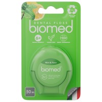 Biomed Зубная нить 50м МЯТА и ЮДЗУ EMEA(23stRU) со стикером