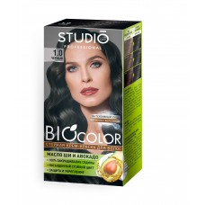 Biocolor Стойкая крем краска для волос т.1.0 Черный