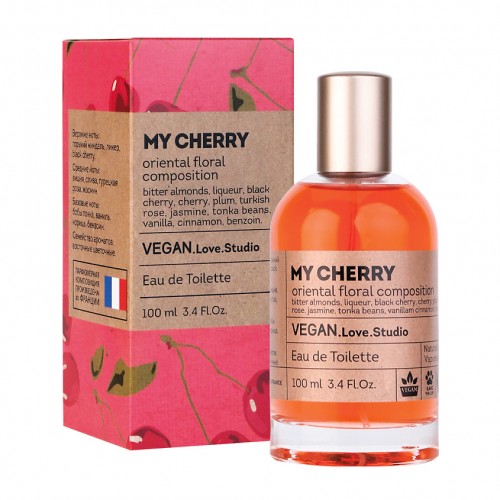 т/в Vegan Love Studio My Cherry (Веган Лав Студио Май Чери) 100ml women