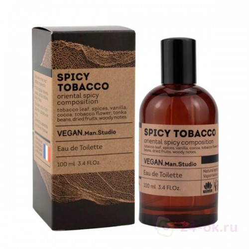т/в Vegan Man Studio Spicy Tobacco (Веган Мэн Студио Спайси Тобакко)-100ml for men