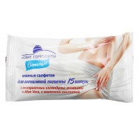 НОВЫЕ ГОРИЗОНТЫ Влажные салфетки OPTIMUM ДЛЯ ИНТИМНОЙ ГИГИЕНЫ 15шт