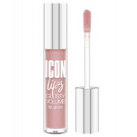 Блеск для губ с эффектом объема LUXVISAGE ICON lips glossy volume, 504 Пыльная Роуз