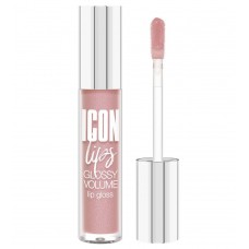 Блеск для губ с эффектом объема LUXVISAGE ICON lips glossy volume, 504 Пыльная Роуз
