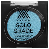 АВ Тени для век Высокопигментированные SOLO SHADE 62 лазурный