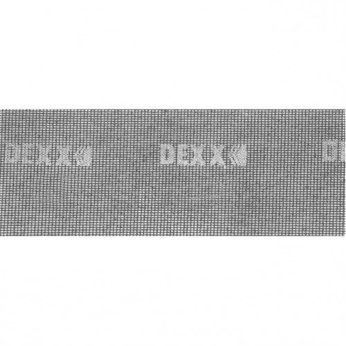 Шлифовальная сетка водостойкая,абразивная,105*280мм., Р80, 3листа DEXX
