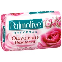 ПАЛМОЛИВ мыло 90г Ощущение нежности (Роза и молочко)