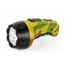 Фонарь 3804ML аккум 220В милитари 4 LED SLA пластик коробка Ultraflash