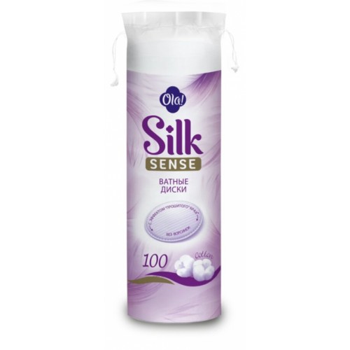 ОЛА ватные диски 100шт. SILK SENSE