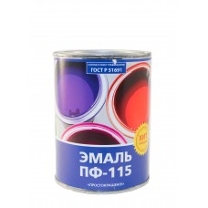 Эмаль ПФ-115 Простокрашено белая 0,9кг
