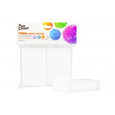 Губка Fun Clean для мытья поверхностей, меламин 2шт (Акцент)