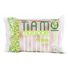 TIAMO Губка для тела Massage Оригинал порлон+массаж 140*90мм (влож.30шт) TIAMO Губка для тела Massage Оригинал порлон+массаж 140*90мм (влож.30шт)