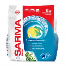 САРМА-Active 6кг Стиральный порошок Ландыш универсал