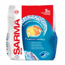 САРМА-Active 9кг Стиральный порошок Горная свежесть универсал