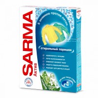 САРМА-Active 400г Стиральный порошок Ландыш д/удаления пятен, д/цветного белья универсал