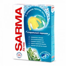 САРМА-Active 400г Стиральный порошок Ландыш д/удаления пятен, д/цветного белья универсал