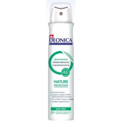 Deonica антиперсперант жен. Nature Protection, 200мл (спрей)