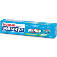 ЖЕМЧУГ новый зубная паста Юниор Яблоко и мята 50мл