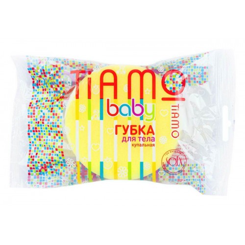 Губка для тела TIAMO Baby Солнышко,поролон