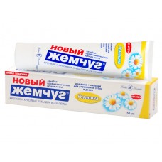 ЖЕМЧУГ новый зубная паста Ромашка 50мл нов.артикул